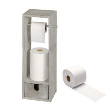Wooden Toilet Tissue Paper Roll Holder